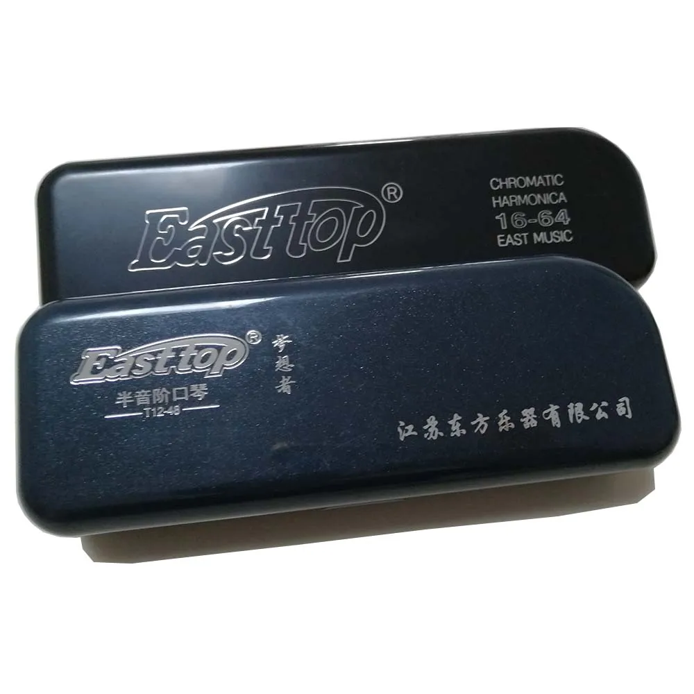 Easttop чехол для хроматической гармоники только Восточный Топ T1248 T1664 12 16 отверстий