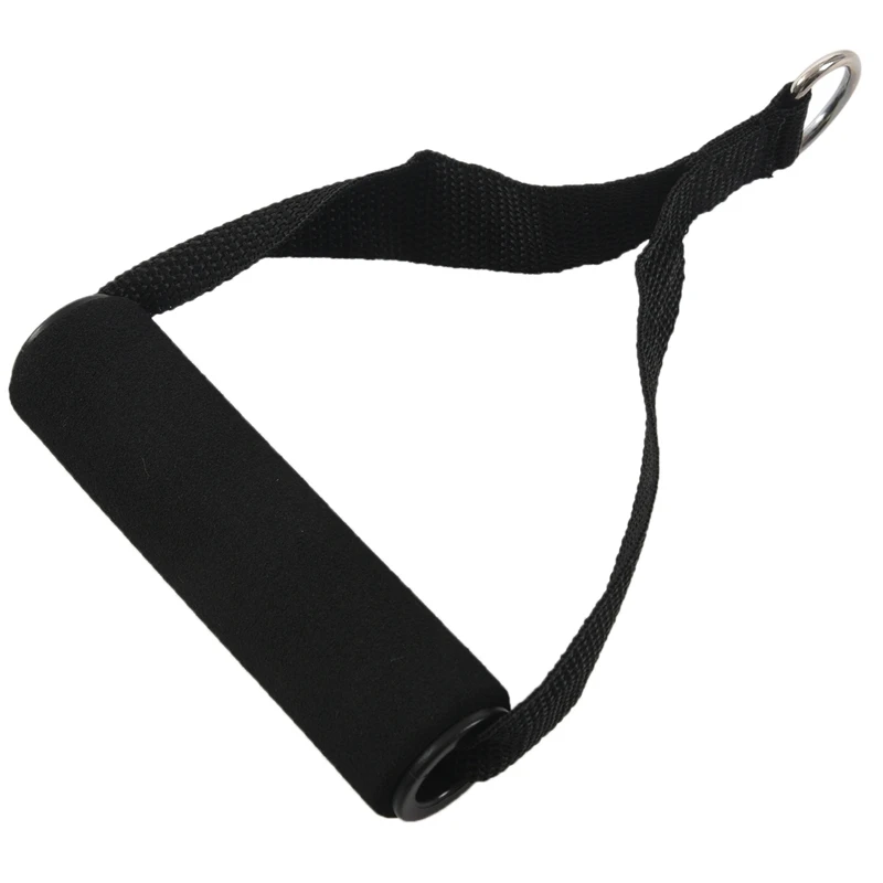 2 X Single Handle Triceps Training Rope Black