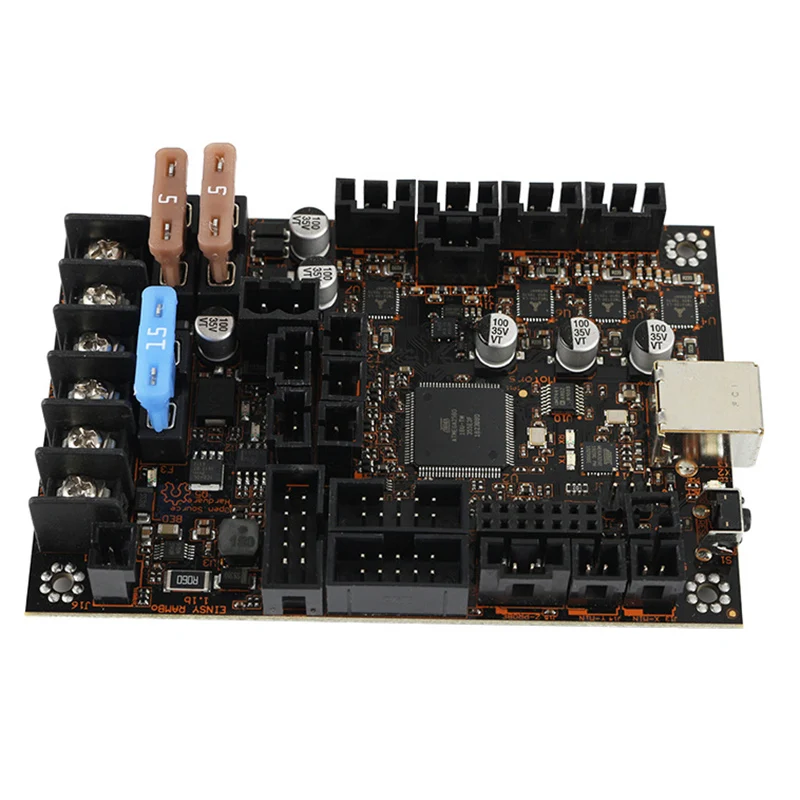 

Mainboard TMC2130 Stepper Drivers for Prusa i3 MK3/3S 3D Printer for Einsy Rambo1.1b JFlyer