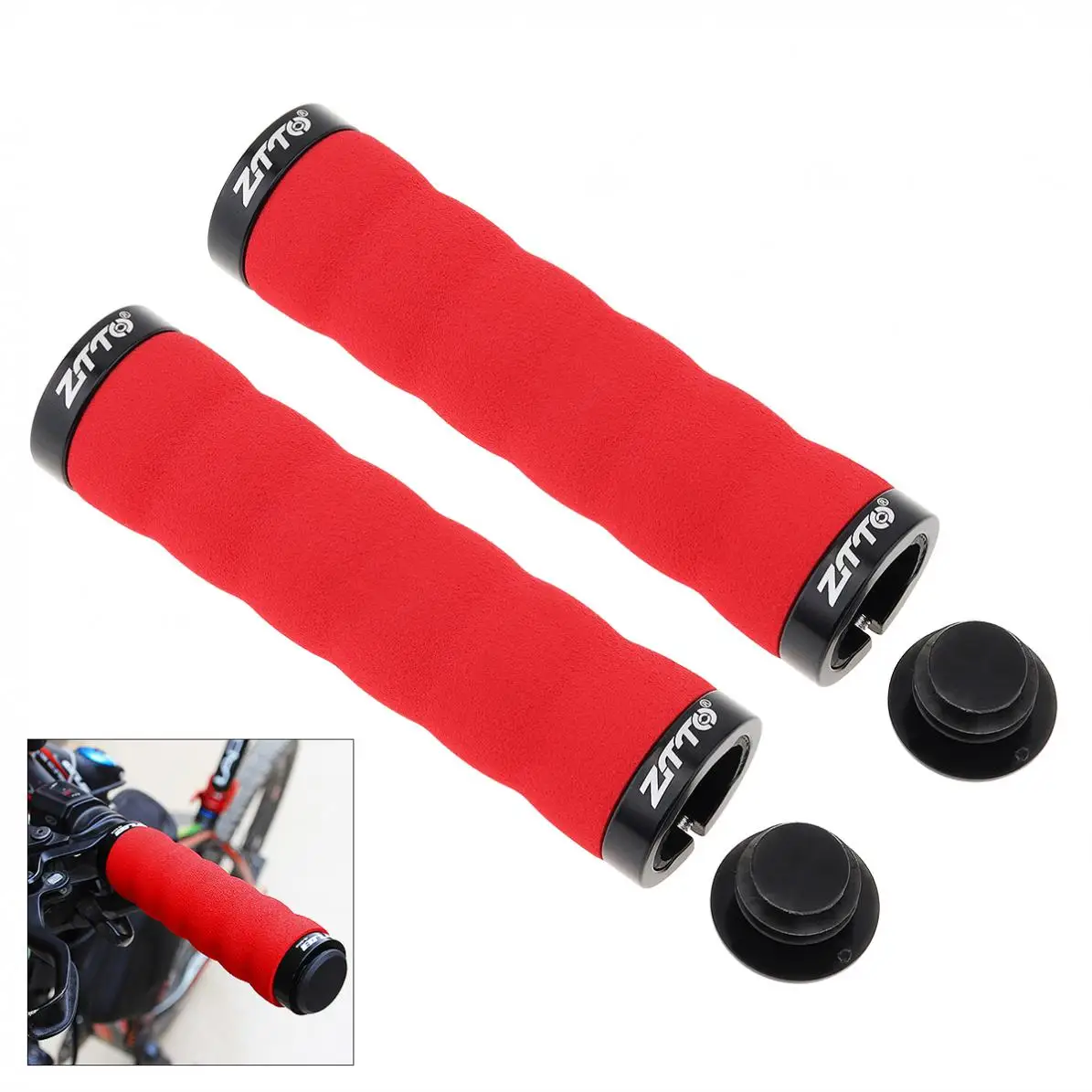 G-505 Lockable Cycling Bicycle Handle bar with Cover and Sponge Surface For MTB Handlebar Bike Accessories bicycle accessories bicycle handlebar