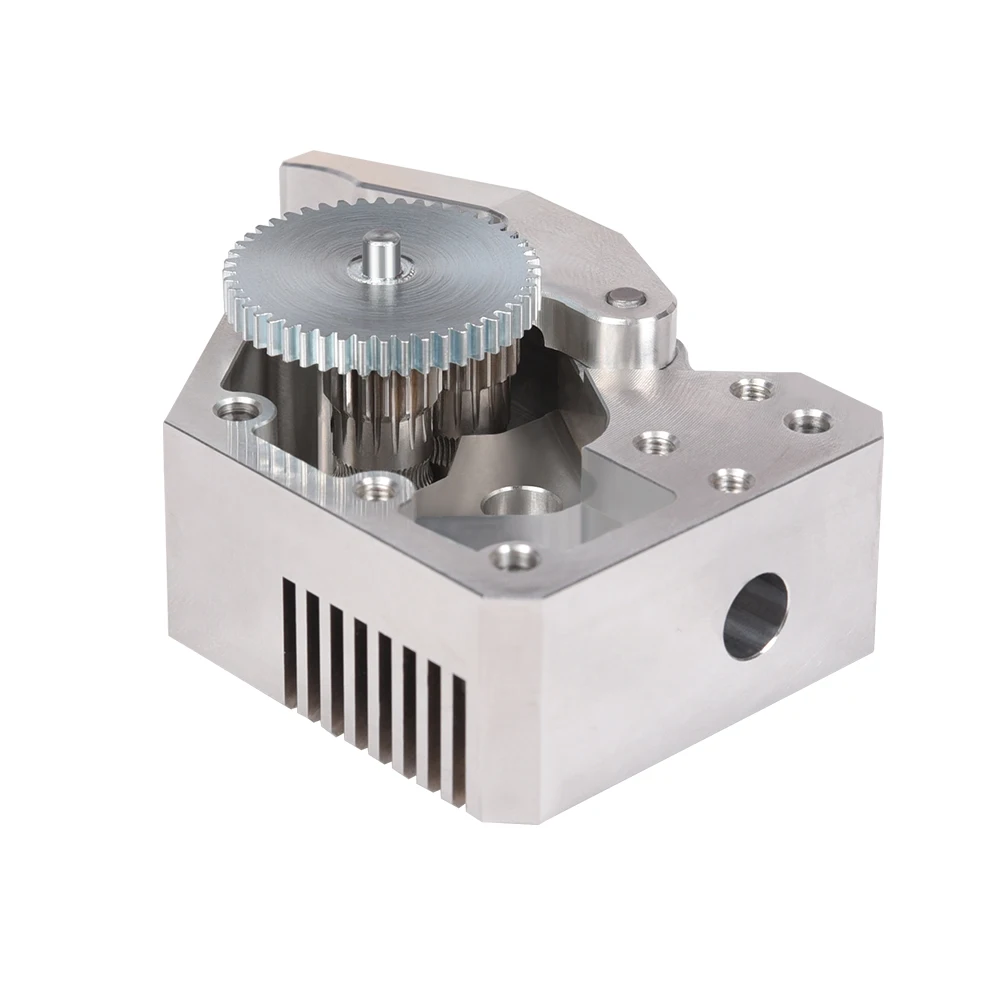 Todos os Metal Peças de Impressora para Mk8 Alta Qualidade Extrusora Bowden Dupla Unidade Engrenagem 3d Cr10 i3 Mk3 Ender 3 be Bmg - Imagem 4
