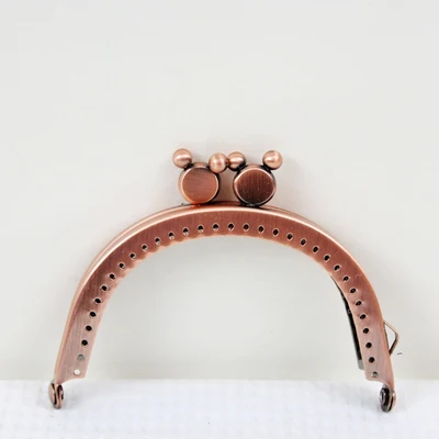5 Piece Size 8.5 Cm Small Mini Sewing Coin Purse Frame Handle Handbag Accessories Wholesale Metal Purse Frame Bag Obag Handles - Цвет: 8.5.CM