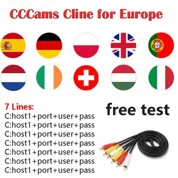 

Most stable Satellite TV Receiver Cccam Spain/cline 1 year for germany Europe CCCAM DVB-S2 oscam CCcam Cline for GT media V8 V7