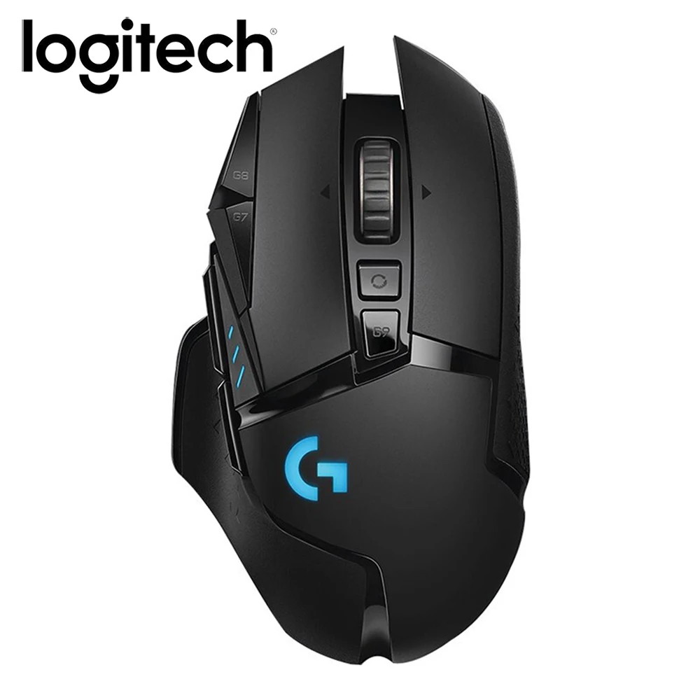 Беспроводная игровая мышь Logitech G502 LIGHTSPEED HERO 16K 16000 точек/дюйм RGB 11 клавиш