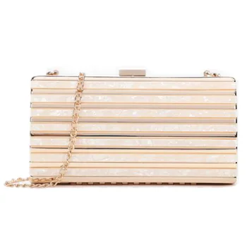 

Ladies Evening Bag Marble Striped Clutch Banquet Wedding Clutch Bag Mobile Phone Storage Tote