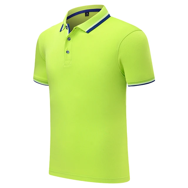 Мужская рубашка для гольфа, дышащая быстросохнущая спортивная одежда с коротким рукавом, одежда для гольфа, одежда для гольфа для мужчин - Цвет: green