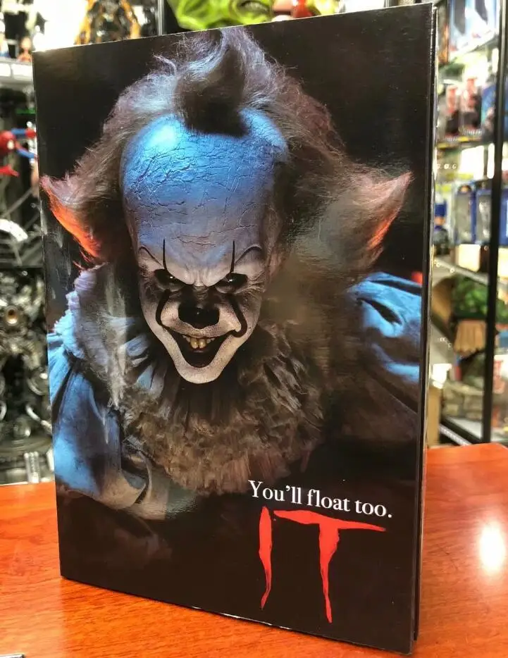 NECA Stephen King's It Pennywise ПВХ фигурка Коллекционная модель игрушки
