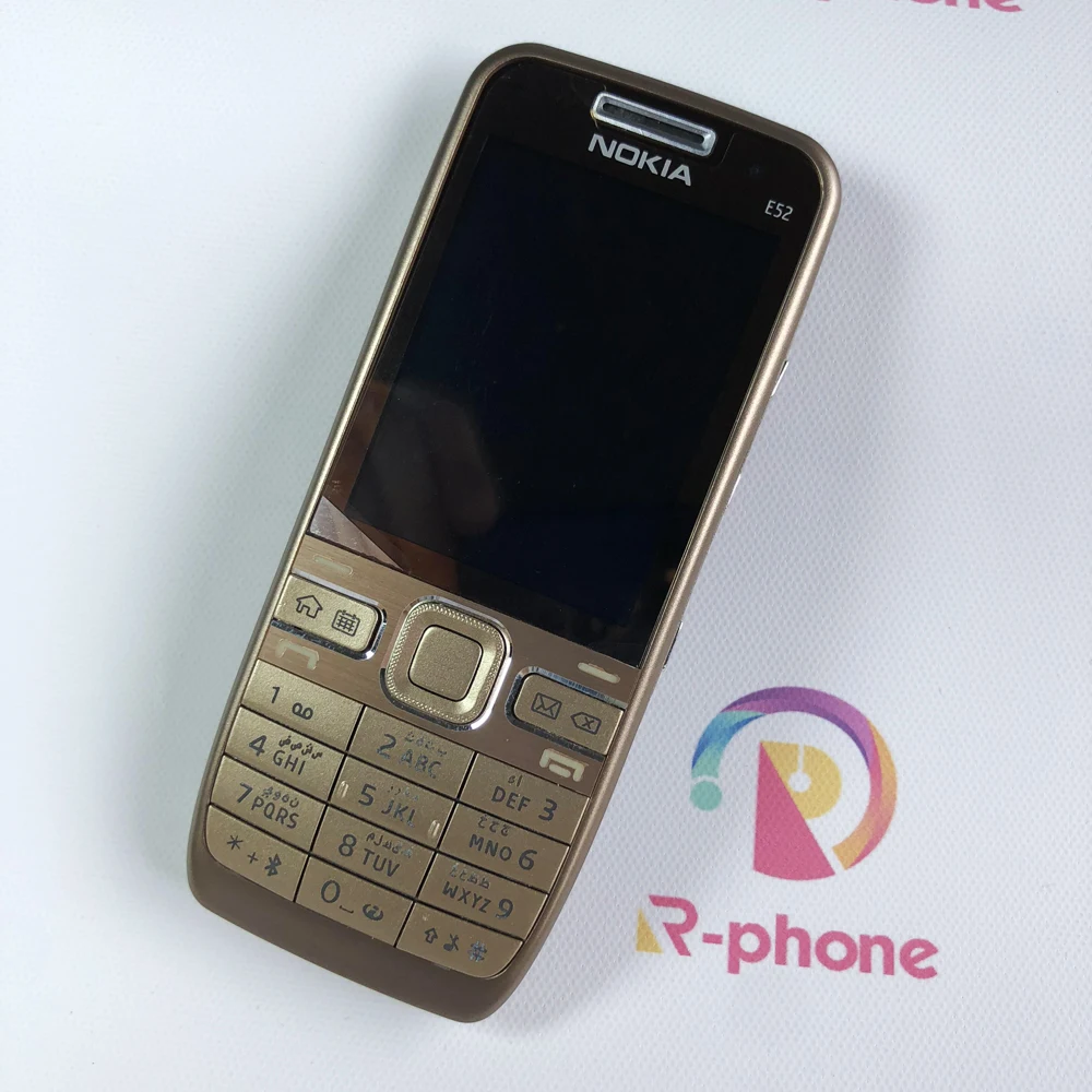 Разблокированный Мобильный телефон Nokia E52 100% оригинал 2G 3G Wi Fi 3 Мп Восстановленный