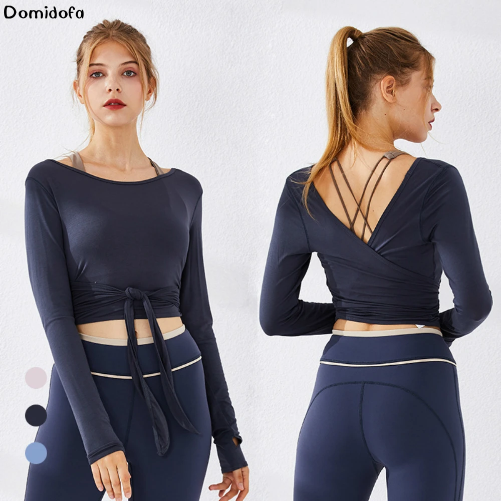 

Serve Easy Motion Jacket Woman Smock Two Clothes Chalaza Yoga Serve Self-cultivation Speed Do Long Sleeve T Pity Woman