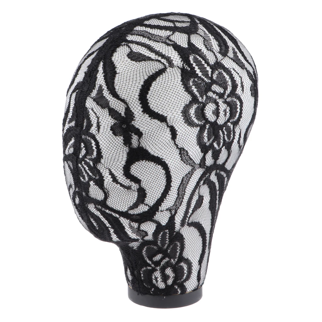 22'' Lace Foam Block Head For Hair Extension Lace Wigs Making and Display Styling Mannequin Manikin Head with Detachable Stand