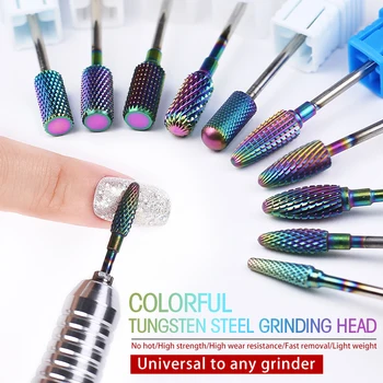 

Nail Drill Bits Milling Cutter For Electric Nail Drill Machine Manicure Pedicure Remove Nail Gel Polish Nails Accessories