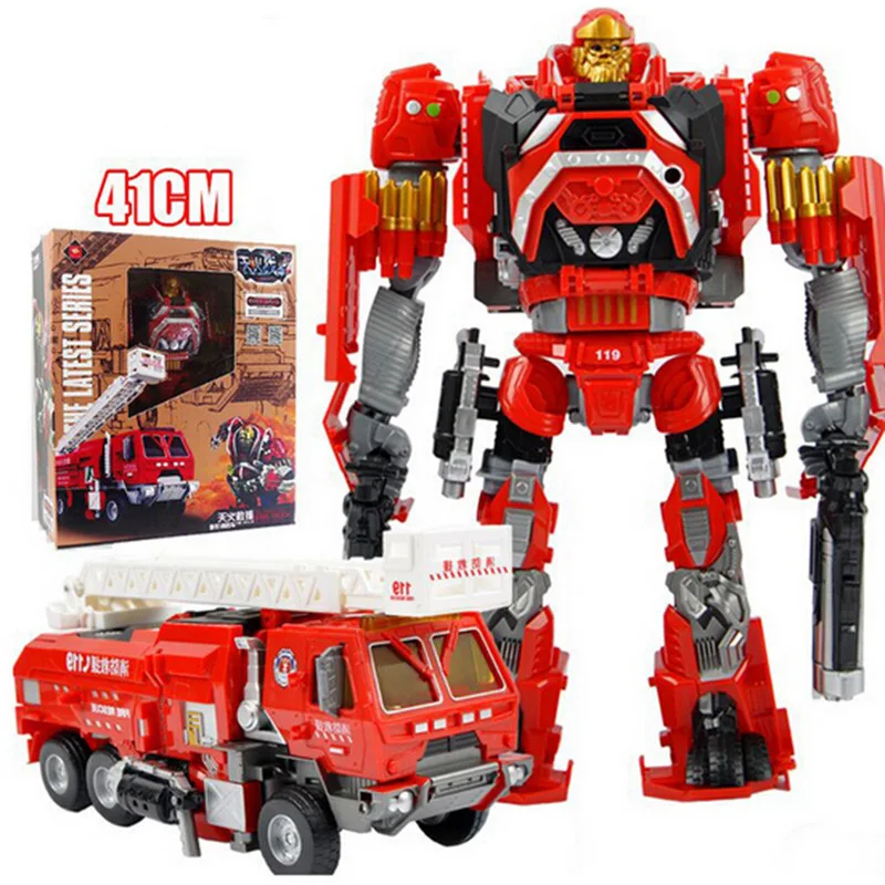 

Children'S Educational Toy Skyfire Fire Truck Star Rescue Team Boy Transformation Guardian Angel