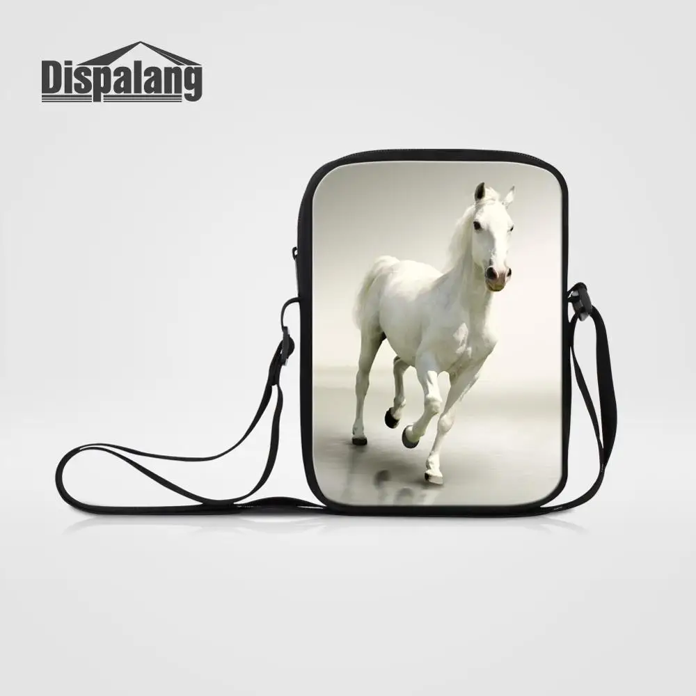 Bag40 Брендовые сумки, сумки для мальчиков-подростков, крутые животные, единорог, лошадь, лиса, волк, Мужская мини сумка-мессенджер, мужские сумки через плечо, школьные сумки - Цвет: Bag40