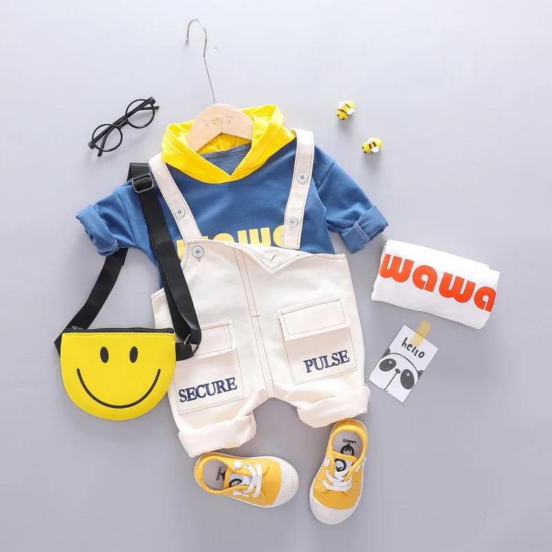 

2019 Limited Real Full Carters Official Store Baby Girl Children's Cap Suit Autumn Style Baby Handsome Jeans Trousers Two Sets
