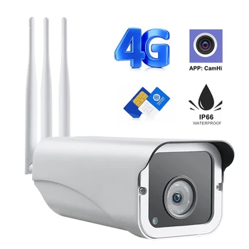 

3G 4G SIM Card IP WiFi Camera 1080P 960P Outdoor Security HD Wireless CCTV IR Alarm Surveillance Camera For Android IOS CamHi