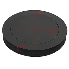 14,5 см Звукоизоляционная Пена Кольца Динамик изоляционная прокладка меньше Шум аксессуар из вспененной резины