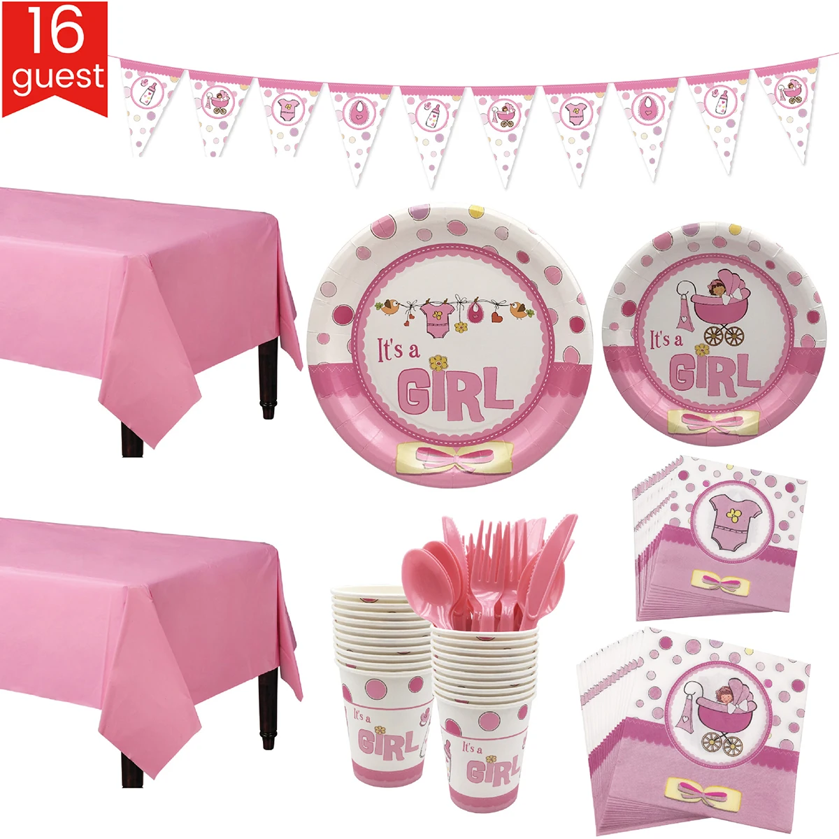 Baby Shower Pesta Tableware Banner Set Untuk 16 Tamu Piring Cangkir Jaringan Meja Pisau Garpu Sendok Partai Pakai Peralatan Makan Aliexpress Baby Shower Pesta Tableware Banner Set Untuk 16 Tamu Piring Cangkir Jaringan Meja Pisau Garpu Sendok Partai Pakai Peralatan Makan Aliexpress