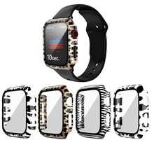 

Glass+cover For Apple watch case 44mm 40mm 42mm 38mm bumper Screen Protector cases accessories smart iWatch series 6 5 4 3 SE