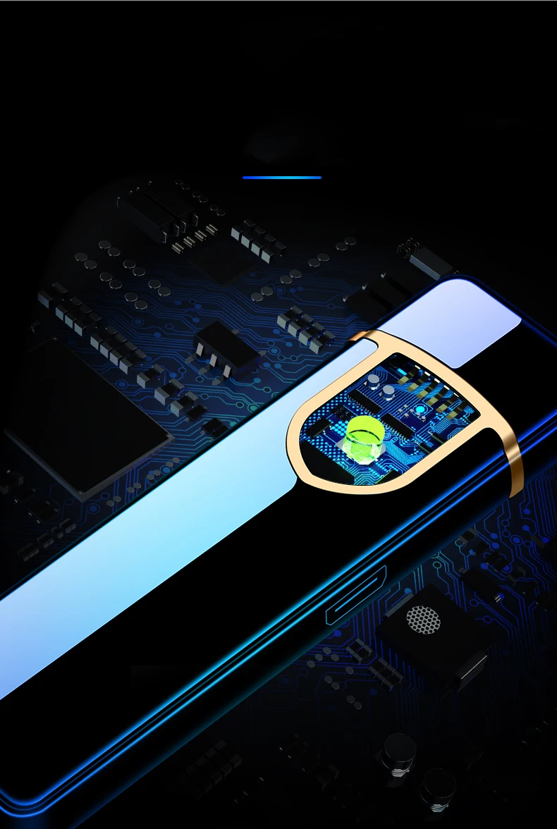 Сенсорный индукционный ветрозащитный электронный тонкий USB прикуриватель пользовательский металлический тонкий Edc пожарный стартер Ms. Charging зажигалка