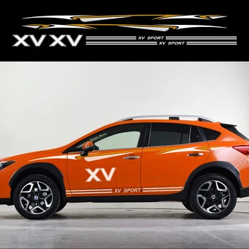 

Auto Side Stripes Skirt Decals Car Door Side Decor Stickers for Subaru Forester XV Outback Vinyl Wraps Body Stickers Accessories