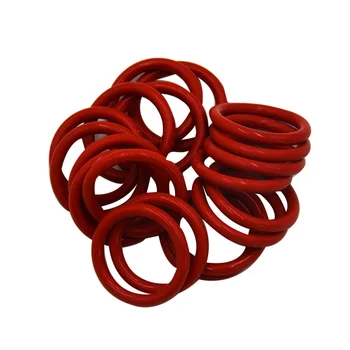 

20PCS/Set Replacement for 12AX7 12AU7 12AT7 12BH7 EL84 Tube Damper Silicone Rings Durable Silicone O-Rings