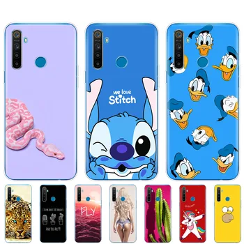Перейти на Алиэкспресс и купить Чехол для Realme 5 Чехол RMX1927 силиконовый, мягкий, телефонный чехол для OPPO Realme 5 Pro RMX1971 Realme5 5Pro TPU противоударный чехол