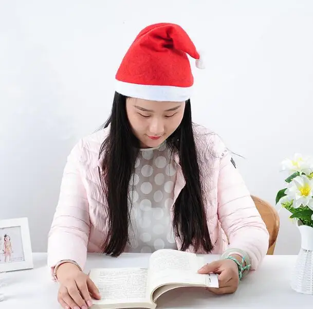 12 шт. Рождественская шляпа Kerst Muts рождественские игрушки украшение Санта-шляпа Рождественская декорация шапка Свадьба День рождения товары для вечеринок