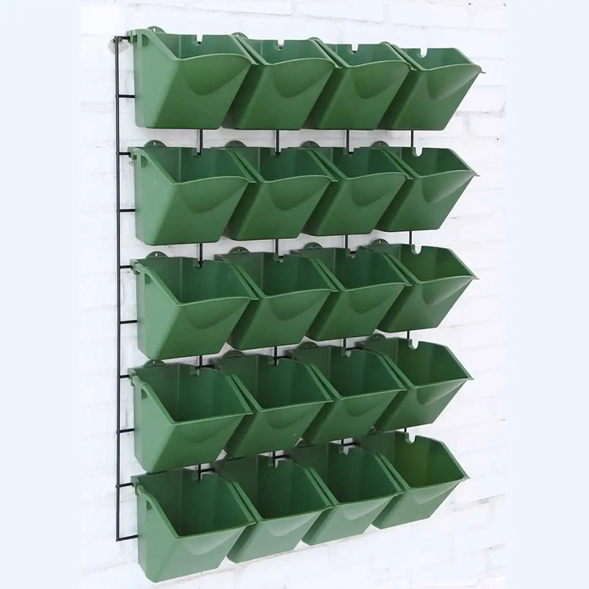 Stackable Vertical Planter Modern Hanging Flower Self Watering Flower Pot Wall Hanging Flower