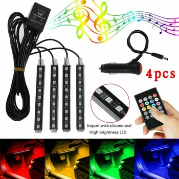 

Lamp Light bar Accessories Replacement RGB LED Neon Music Remote Control