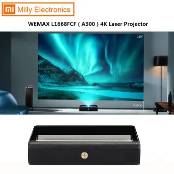 

WEMAX A300 4K Projector With Speaker Ultra Short Throw Laser 3840*2160 9000 ANSI Lumen ALPD TV Home Theater Support 3D