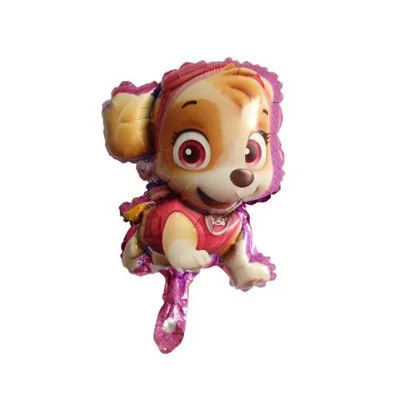 Щенячий патруль день рождения декоративная фигура игрушки Щенячий патруль воздушный шар игрушки вечерние комнаты декор погоня Marshall баллон детские рождественские игрушки - Цвет: H