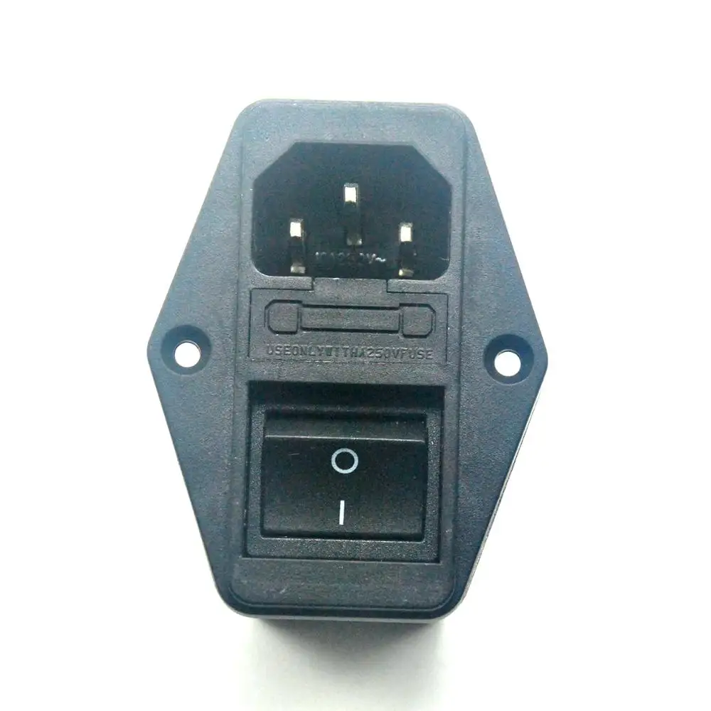 3A IEC Тип AC фильтр для источника питания для усилителя мощности с плавкий предохранитель