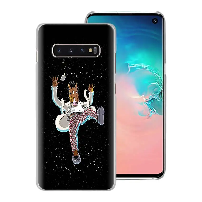 Жесткий чехол для телефона аниме BoJack Horseman для samsung Galaxy S10 S10e S8 S9 Plus Note 10 Plus 9 8 S6 S7 Edge