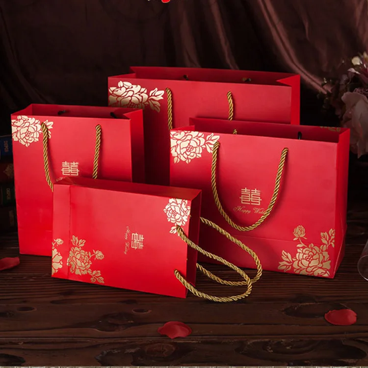 Chinese Style Candy Bags Wedding Gift Bags Wedding Candy Bags