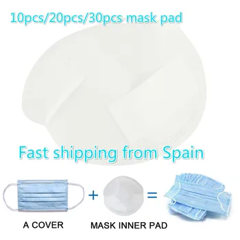 

10pcs/20pcs/30pcs PM2.5 Filter Paper Anti Haze Mouth Mask Anti Dust Mask Activated Carbon Filter Paper Health Care