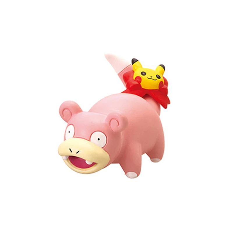 6 шт./компл. Kawaii аниме Pika Psyduck Slowpoke Rowlet Piplup фигура куклы игрушки мультфильм ПКМ фигуркы игрушки подарки для детей
