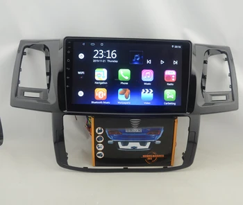 

9" octa core 1280*720 QLED screen Android 10 Car GPS radio Navigation for Toyota Fortuner Hilux SW4 2012-2015
