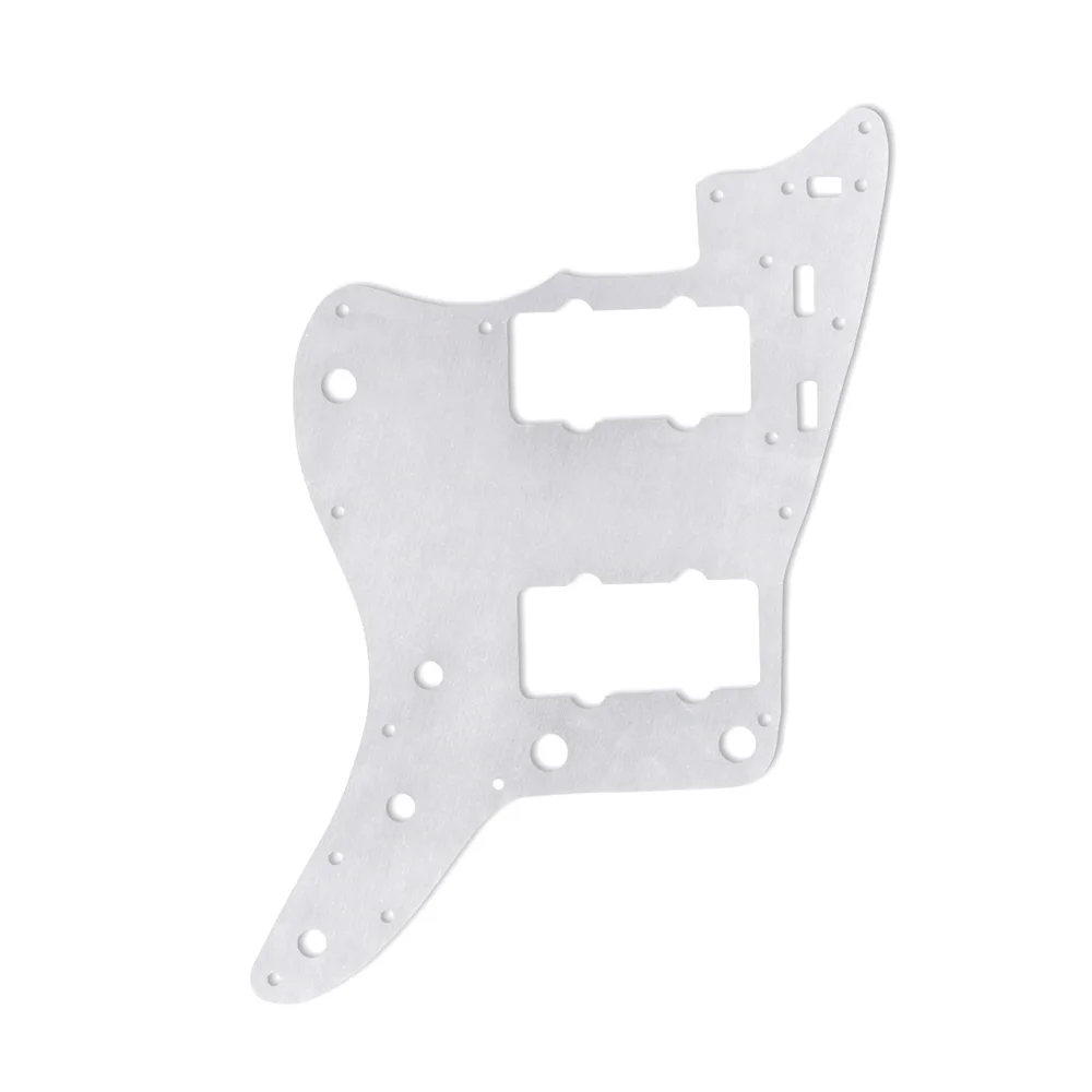 Серебристая электрогитара Pickguard Backplate 13-Hole для американского стандарта для JM Jazzmaster гитары