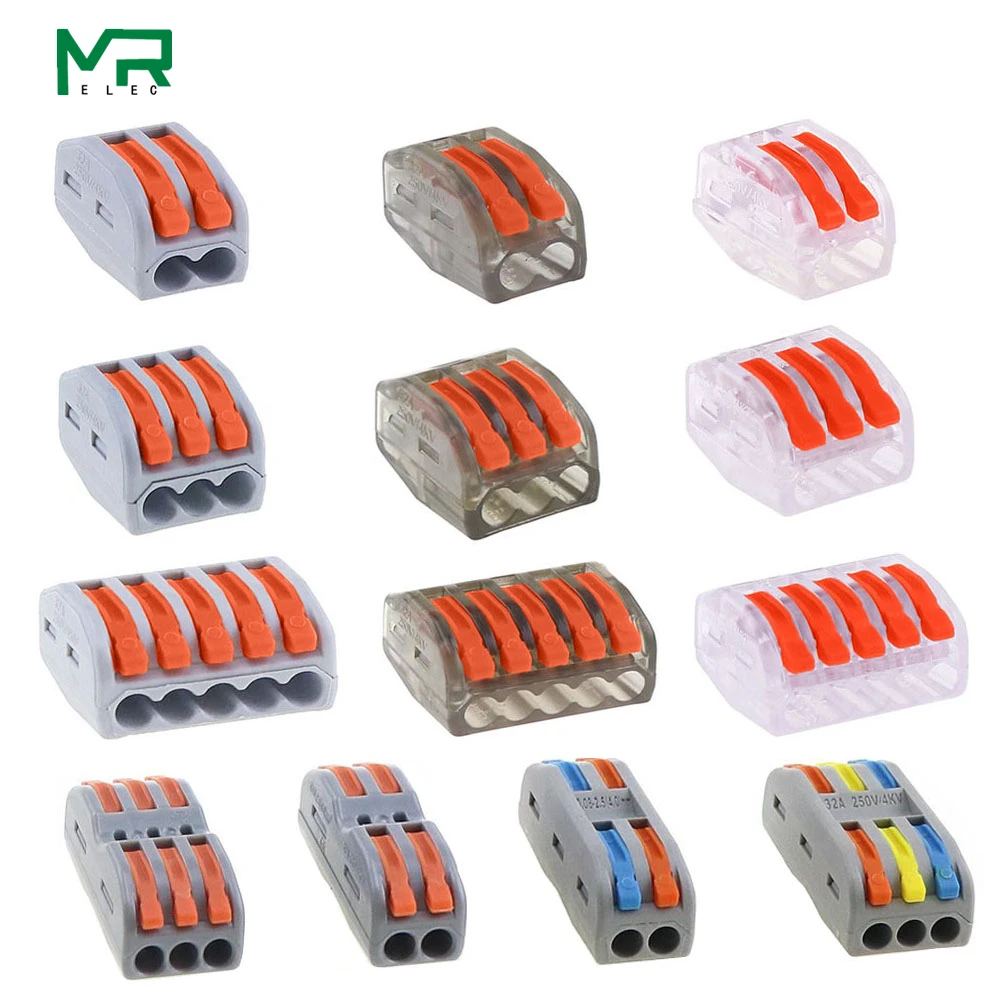 PCT-212 222-412 222-413 222-415 компактный проводной соединитель Мини Быстрый