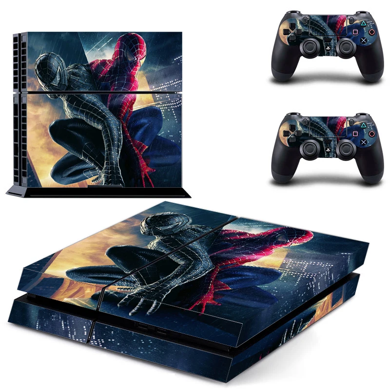 PS 4 Pro Марвел Кожа Наклейка виниловая для sony Playstation 4 Pro консоль и 2 контроллера для Ps4 Pro тонкая наклейка s Ps4pro