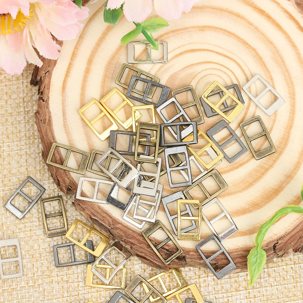 Metal Mini Buckles for Doll Bags Clothes Accessories