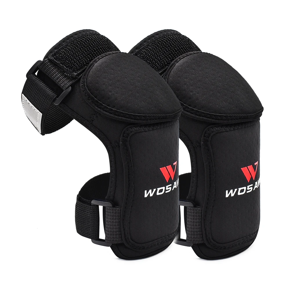 knee pads Детские наколенники, мягкие подушечки Eva, налокотники, защита для велоспорта, катания на лыжах, защита для горного скейтборда, скутера, горного велосипеда, наколенники - Цвет: knee pads