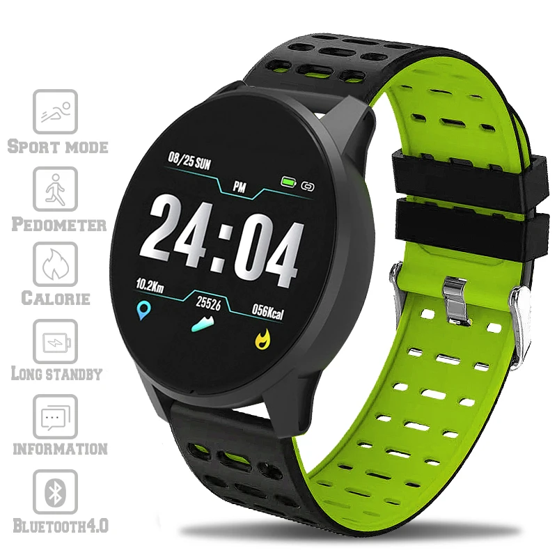  LIGE 2019 New Smart Watch Men Pedometer Heart Rate Blood Pressure Monitor Fitness Tracker Fitness W - 32986071282