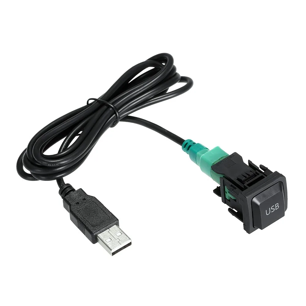 Автомобильный usb-адаптер, аудиокабель, usb-кабель для преобразования, Кабель-адаптер, аксессуар, автомобильный аудиокабель, адаптер