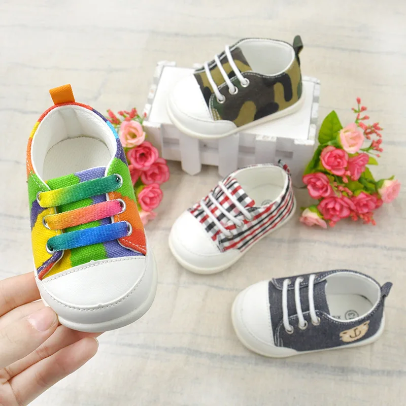 

Xiao liu Treasure 2019 Spring And Autumn Baby Shoe 0-1-Year-Old Soft-Sole Anti-slip Toddler Shoes Lace-up BABY'S Shoes Children'