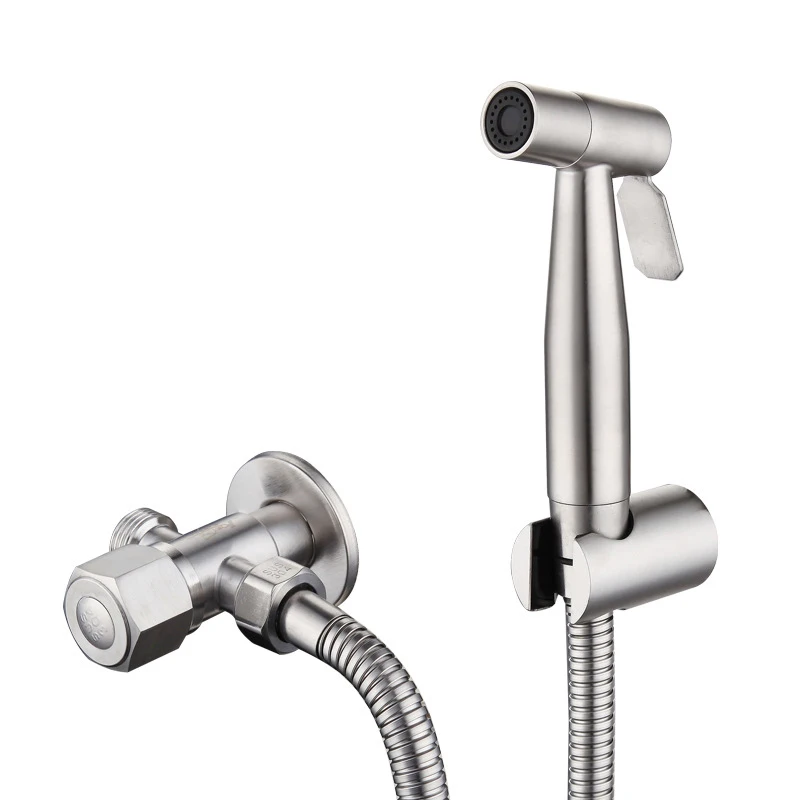 

Stainless Steel Toilet Hand Held Bidet Faucet Sprayer Bidet Set Sprayer Toilet Spray for Bathroom Shower Head