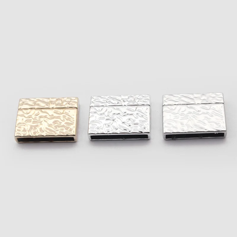 3 Ʈ ÷  ڵ     ڱ 簢 clasps  diy findings  25*3mm