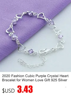 925 Sterling Silver Smooth Solid Bracelet Bangles For Women Men Charm Party Luxury Jewelry
