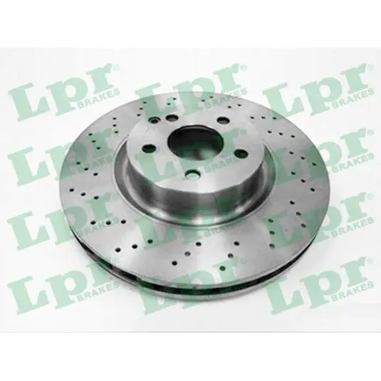 Диск тормозной MERCEDES W221 05- передний D=335мм. LPR M2075V