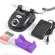 35000 об/мин, электрические сверла для ногтей, профессиональный набор для педикюра, маникюра, фрезы для ногтей, инструменты, пилка для дизайна ногтей